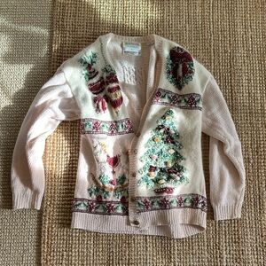 Vintage Marisa Christina Holiday Wool Sweater